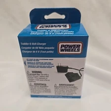 Genuine Power Wheels Parts Blue Toddler Six Volt Charger 