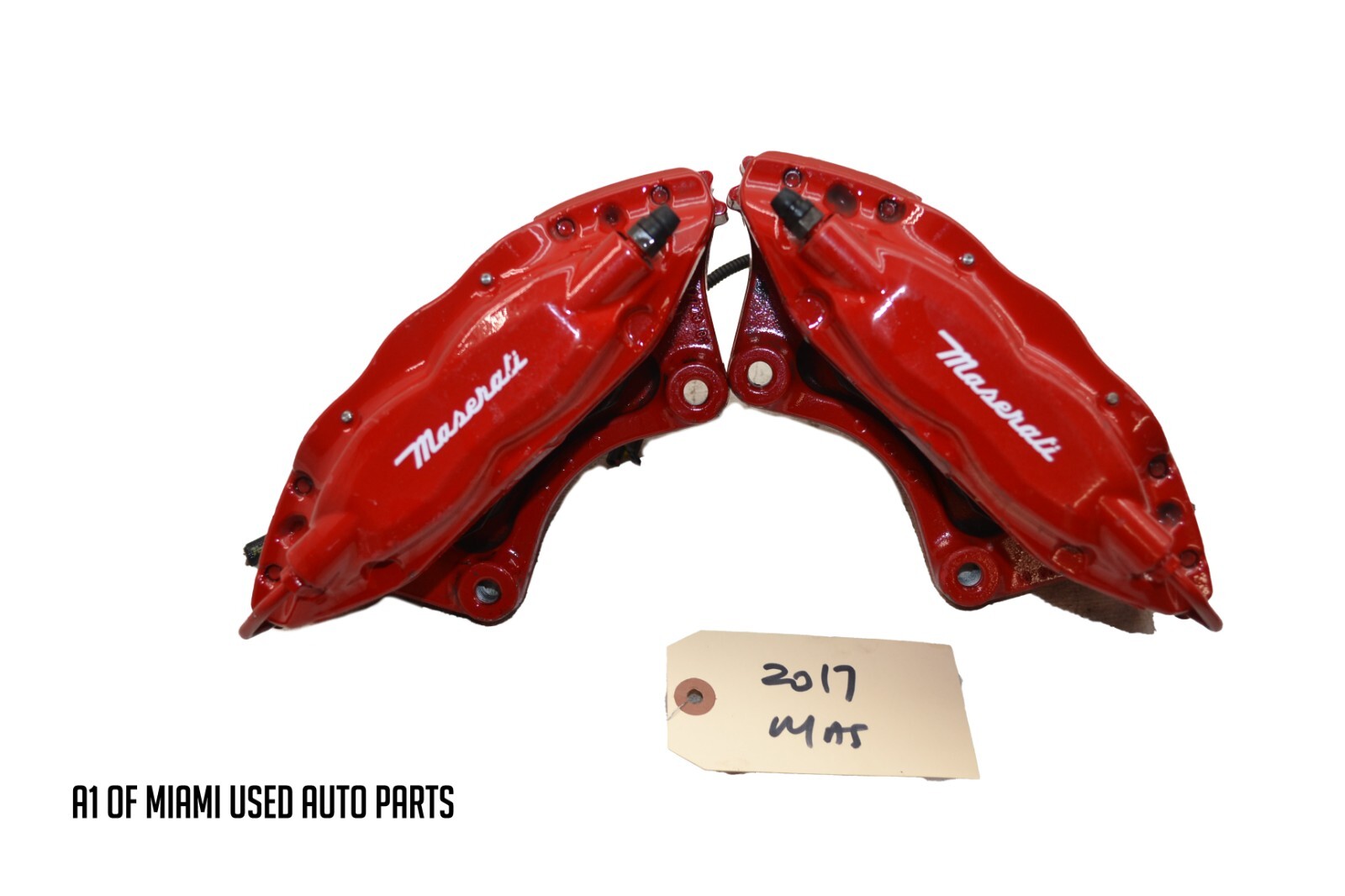 14 15 16 17 Maserati Ghibli SQ4 Brembo Rear Brake Caliper Set Oem