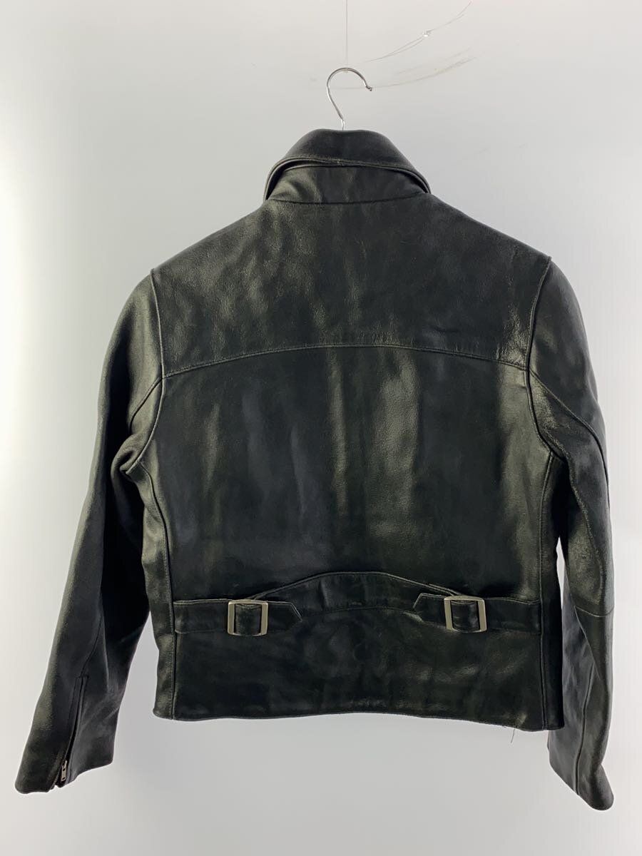 Vintage 90s GAP Black Leather Jacket, Solid, , Blue Jeans