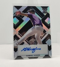 2022 Leaf Metal  Zebra Gabriel Hughes /5 Auto SSSP 💰💰💰💰