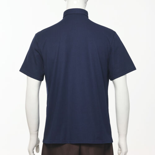 T-Shirt Herren Klerus Poloshirt Priester Vikar Pastor Tops mit Kleriker Tab Kragen - Bild 36 von 38