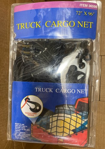Large 72" x 96" Truck Bed Bungee Cargo Tie-Down Net - 第 4/5 張圖片