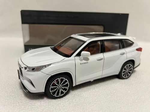 1/24 Toyota Highlander SUV Diecast Vehicle Model Car Toy Collectible Sound&Light - Picture 42 of 42