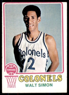 1973-74 Topps Basketball Walt Simon Kentucky Colonels #218