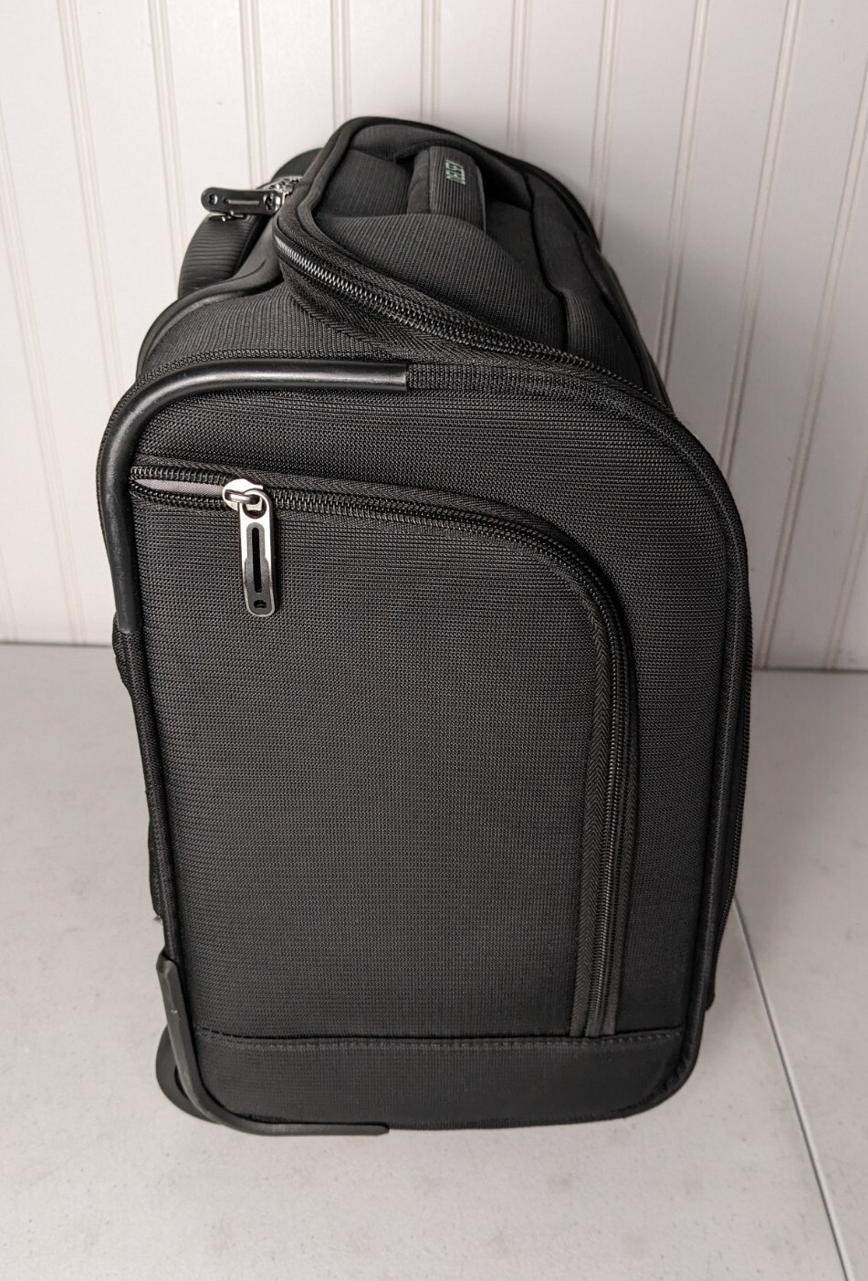 DELSEY Paris Helium DLX Softside Luggage Upright UnderSeater Carry on