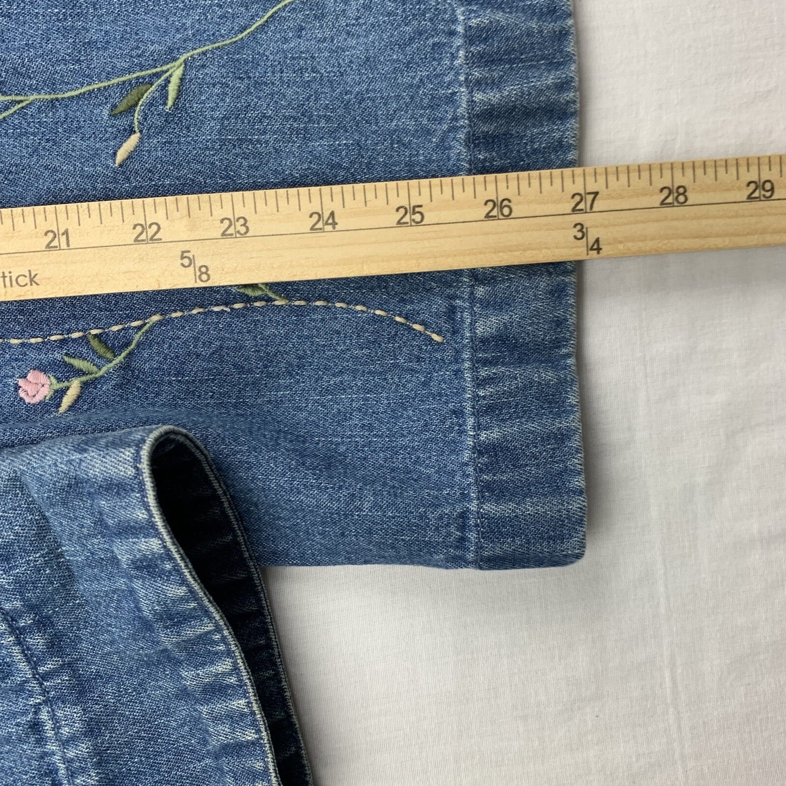 Vintage Classic Elements Floral Button Up Womens … - image 7