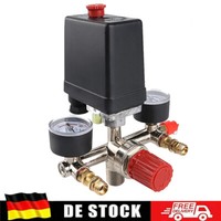 Druckregler Mit Druckschalter FüR Kompressor 230V 12Bar Kompressorschalter Neu