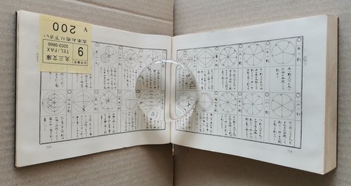 Japanische Familienwappen Design Buch Irohabiki Hyojyun Moncho (いろは引標準紋帖) - Bild 21 von 24