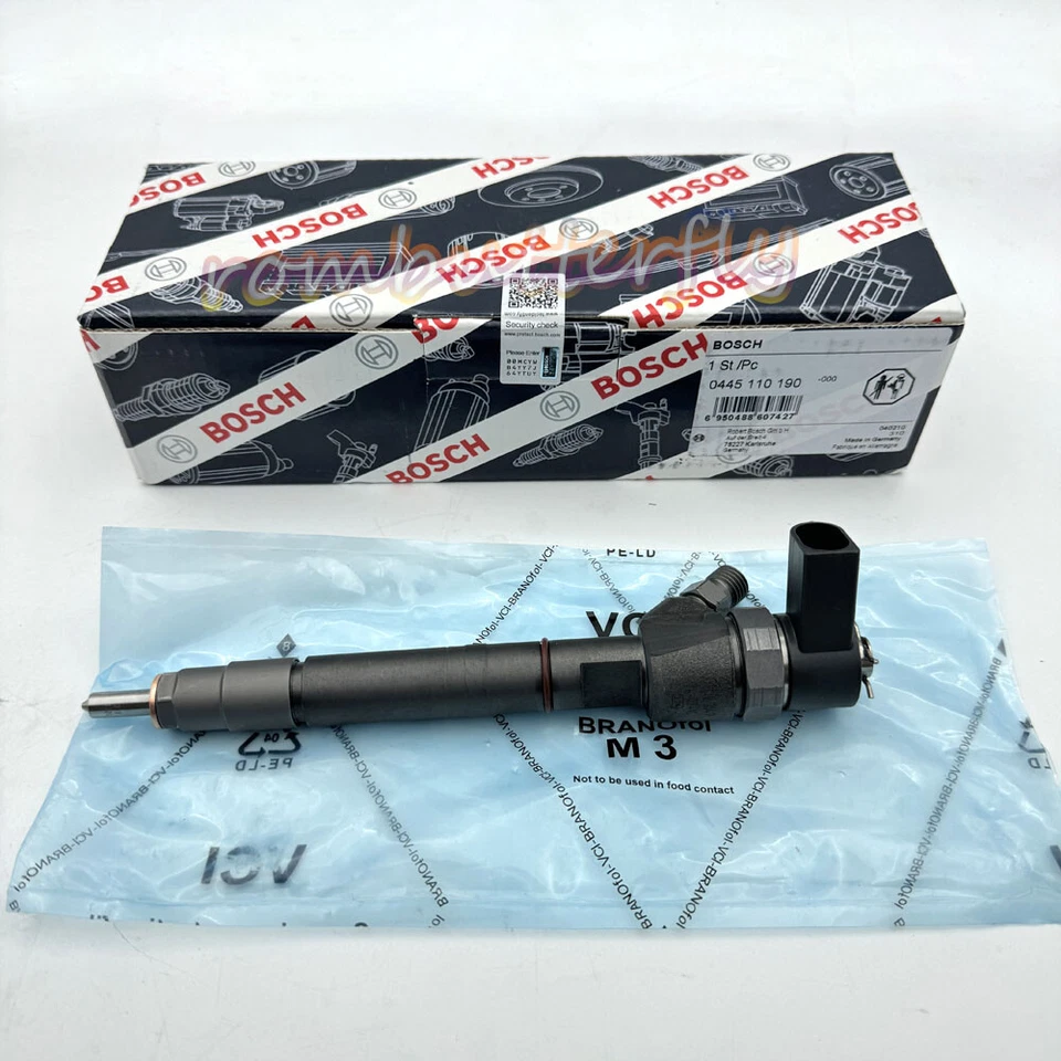 6x Fuel Injectors For Mercedes Benz Sprinter 0445110190 0445110189 6110701687 - Imagem 3 de 4