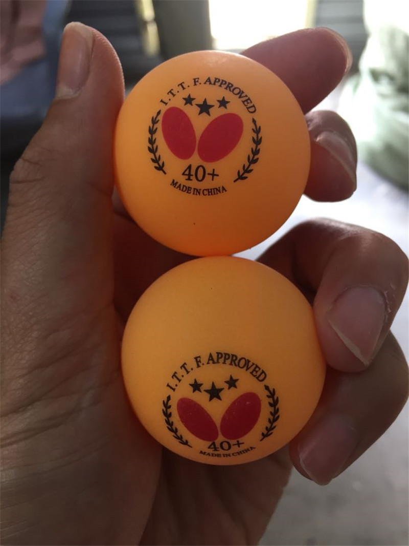 Butterfly 3 Stars Ping Pong Official Balls Olympic Table Tennis Ball 40+mm 18Pcs eBay