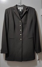 Jones New York Women's Truffle Long Blazer Jacket Size 6