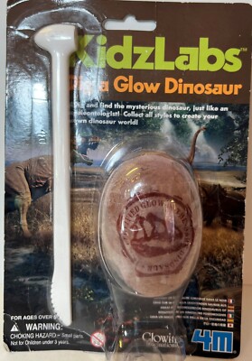Kidzlabs Natural History Museum Dig A Glow Dinosaur - Dig And Find A Dinosaur