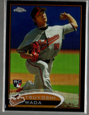 2012 Topps Chrome Black Refractors #185 Tsuyoshi Wada RC /100 