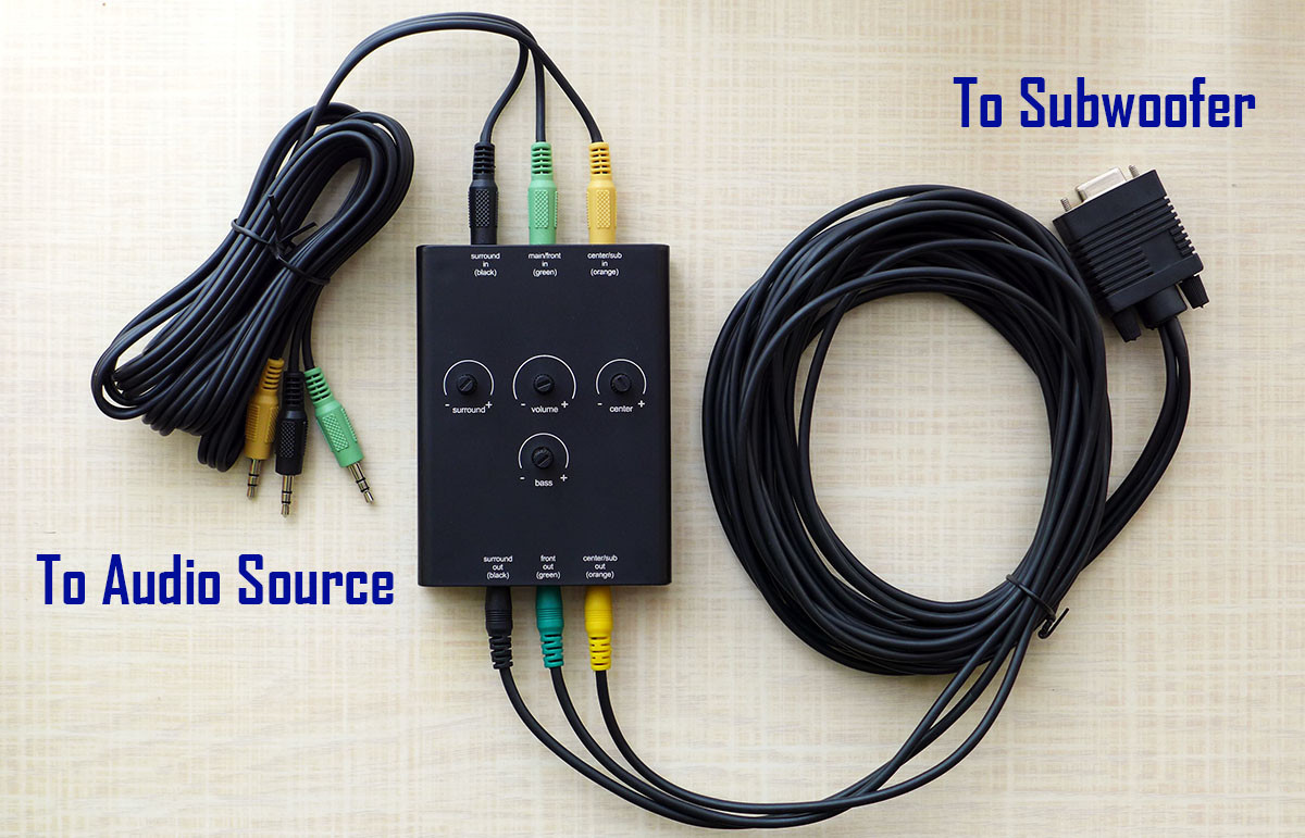 Replacement Control Pod for Logitech Z-5500 Speakers Post636