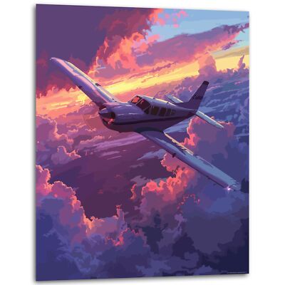 Air Plane Poster Cessna Boeing Wall Aviation Pilot Prints 11x14 Inches Unframed
