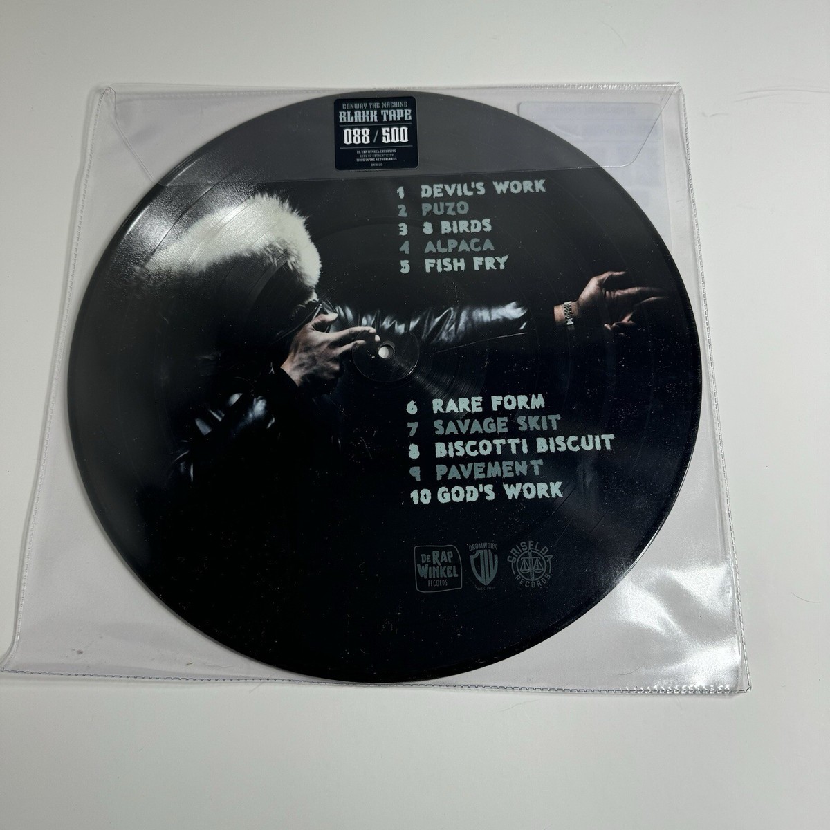 Conway The Machine Blakk Tape Album Vinyl LP Picture Disc