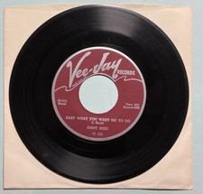 JIMMY REED BABY, WHAT DO YOU WANT ME TO SO / CARESS ME BABY MAROON VEE JAY 333