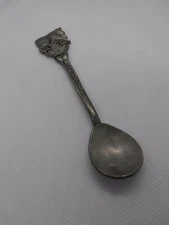 Boma Canada Pewter Bear/Maple Leaf Spoon