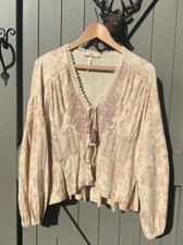 Free People Sun Baked Bomber Jacket Sz Xs