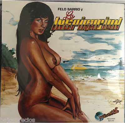 RARE salsa LP  Felo Barrio & La Inspiración  1986 LA BANDA tu madre VIVIR bella