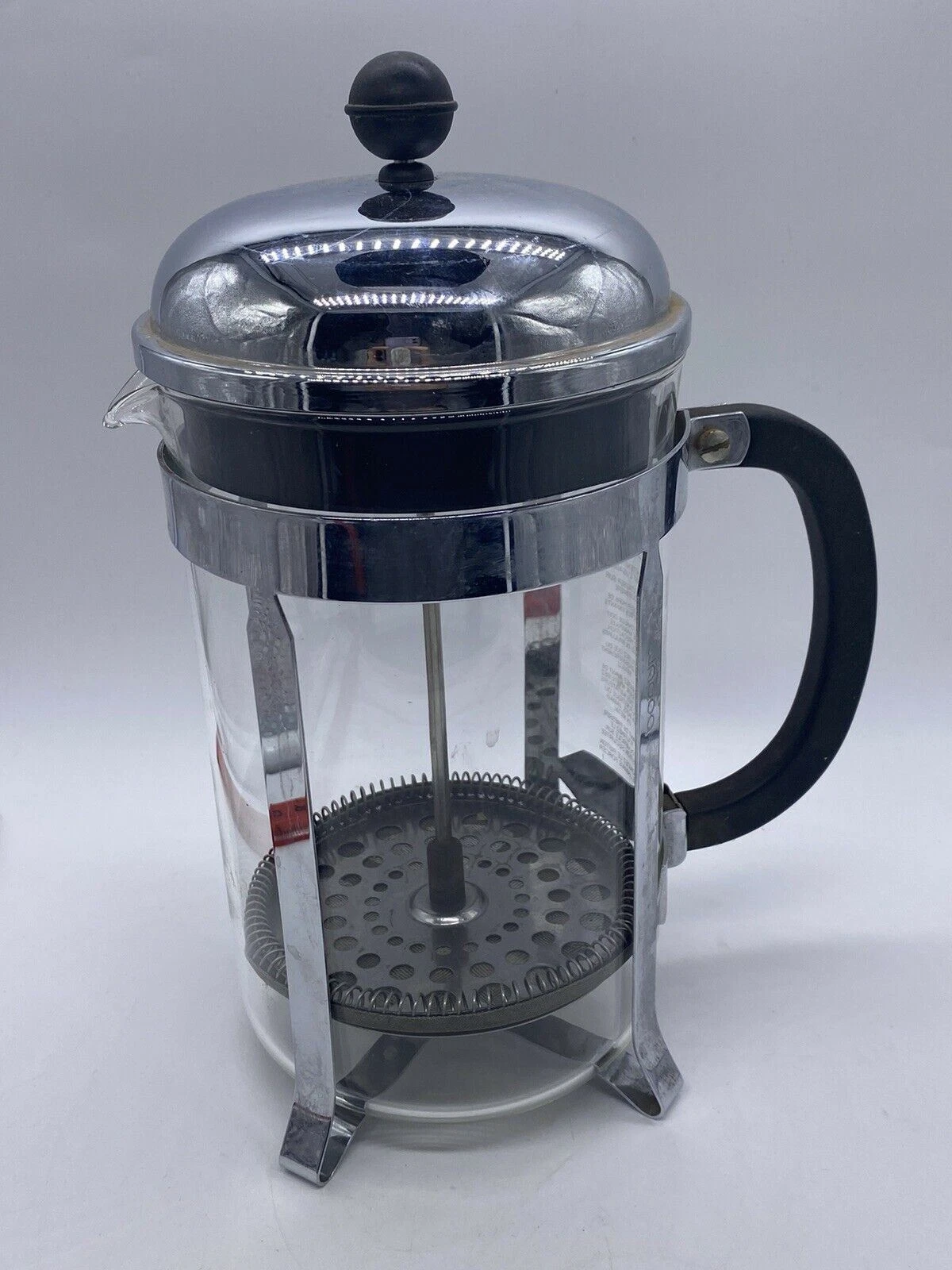 Bodum Chambord Large Clear Glass French Press Cafetière