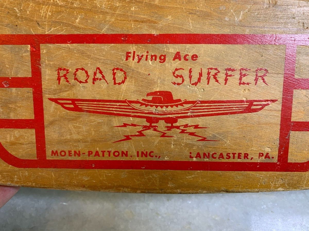 2002 Cheyenne Soda ウッドボード　Wood Board 看板 Vintage Antique Wood Wooden Skateboard Metal Wheels ROAD SURDER