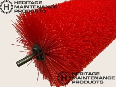 ST RS350P 54'' Poly Tube Broom for Steiner RS350