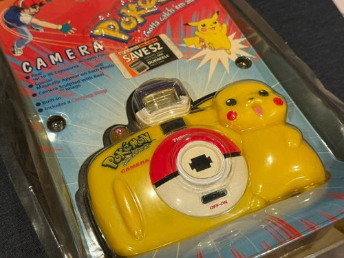 Pokémon 35mm Camera 1999 Factory Sealed Brand New! Tiger Electronics