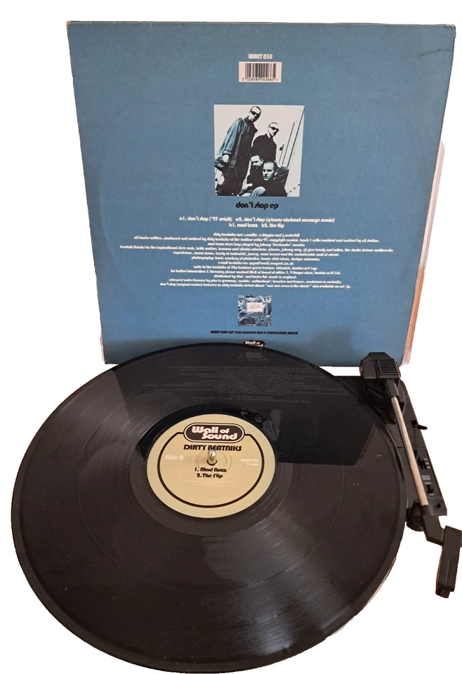 DIRTY BEATNIKS VINYL EP DON'T STOP 1997 WALL OF SOUND VINYL EX CON £8.19 - Изображение 2 из 2
