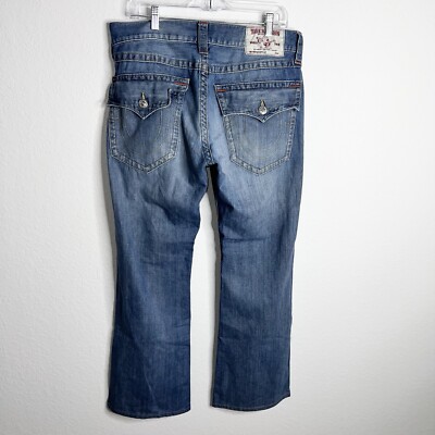 True Religion Jeans Men 34 X 31 Bootcut Medium Wash Y2K CL