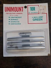 Loma Linda-Cherrco Unimount 10R Ribbon Holder Metal Pin Back USA Vtg New