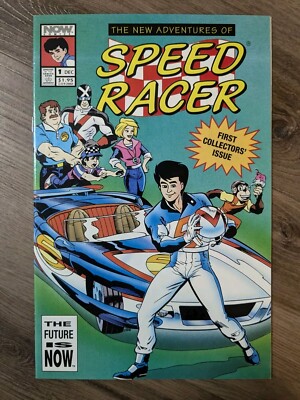 The New Adventures Of Speed Racer #1 Comic Book - 1993 Now Comics 