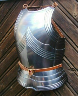 #ad Christmas Antique Medieval Knight Gothic Cuirass Chest Plate Armor Breas $201.50