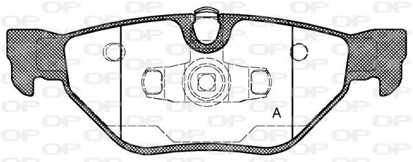 Plaquettes de frein BMW Serie 1 et 3 pour modeles 118d 120d et 320d en ceramique