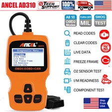 Ancel Ad310 Odb2 Auto Diagnostic Scanner Obd2 Engine Fault Code Reader Scan Tool Ancel Ad310 Odb2 Auto Diagnostic Scanner Obd2 Engine Fault Code Reader Scan Tool