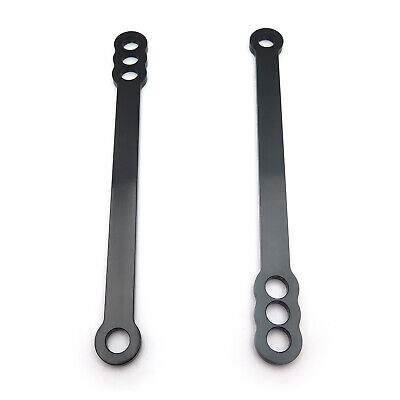 Black Lowering Links For Kawasaki 03-12 ZX-6R ZX-6RR ZX600