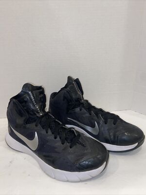 Nike Lunar Hyperquickness TB Black Silver mens size 7