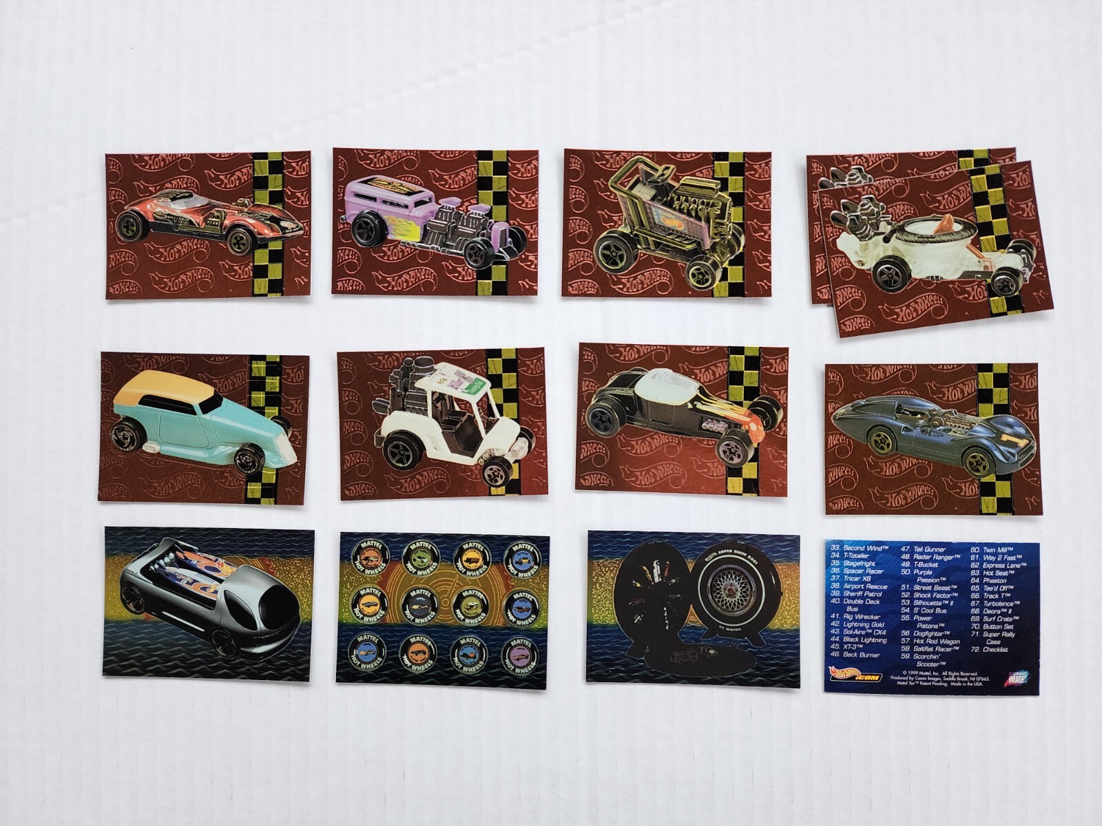 1999 Hot Wheels Collectors Card Set Incomplete Chromium Comic Images Lot READ - Picture 10 of 13