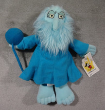 Vintage Disney Haunted Mansion Hitchhiking Ghost 3 Bean Bag Plush Toy Kids Blue