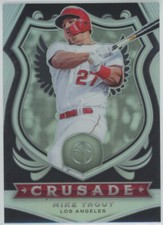 2020 Panini Crusade Holo #9 Mike Trout Angels