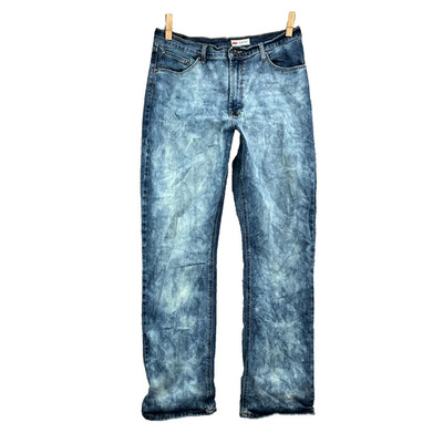 Wrangler Five Star Premium Flex Jeans Men 34x32.5* Western Relaxed Baggy Bootcut