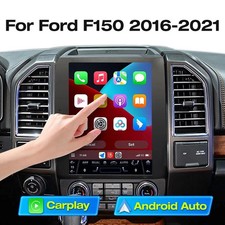 12.1 Tesla Vertical Screen Gps Radio For Ford F-150 F-250 2016-2021