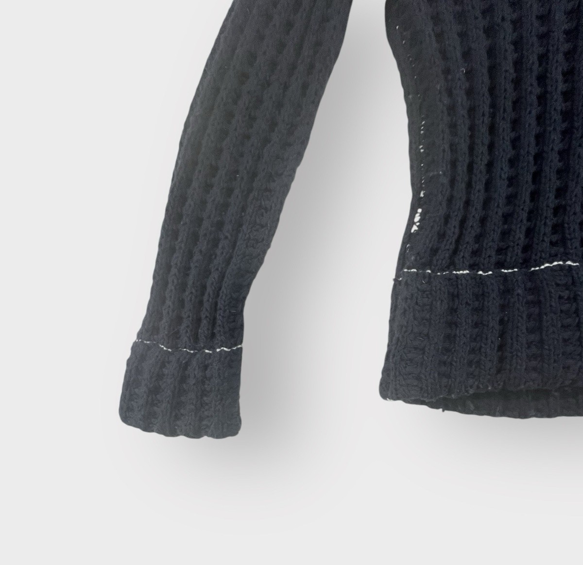 Maison Martin Margiela x H&M Navy Blue 100% Wool Sweater (RARE) L
