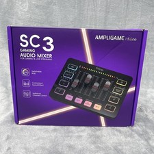 Ampligame SC3 Gaming Audio Mixer for Streaming Gaming FIFINE