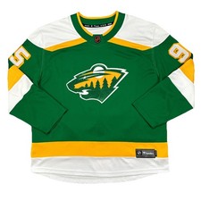 Fanatics Devan Dubnyk Minnesota Wild Reverse Retro NHL Hockey Jersey White 2XL