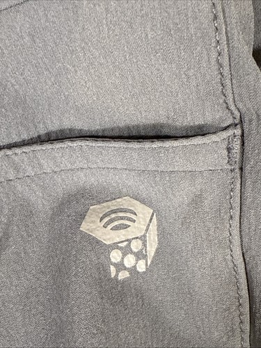 New Mountain Hardwear Yuma Convertible Pants Womens Size 12/32 Gray Outdoors - Picture 7 of 17