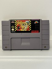 The Incredible Crash Dummies: Super Nintendo SNES Cleaned Tested And Working