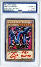 PSA Tony Salerno Serpent Night Dragon SRL-EN103 Spell Ruler 25th Anniv Ed Unltd