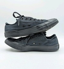 Converse Chuck Taylor Unisex Black On Black M5039 - US Mens 5 Womens 7