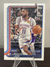Topps 2025-26 Isaiah Joe Basketball Base Set Oklahoma City Thunder #121